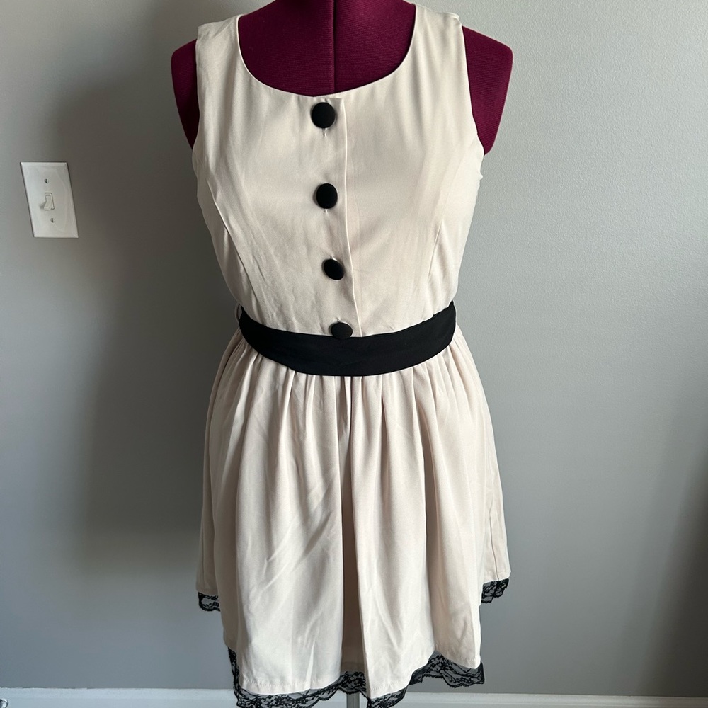 ModCloth Black and Cream dress
